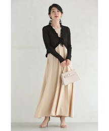 cawaii | Xラインフリルの短丈カーディガン(カーディガン/ボレロ)