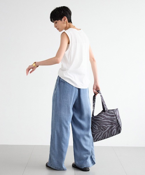 BARNYARDSTORM(バンヤードストーム)の「BARNYARDSTORM / BY刺繍トートSサイズ【WEB限定】(トートバッグ・レディース・ダークブラウン/チャコール/ゼブラ・FREE)」の13枚目の写真