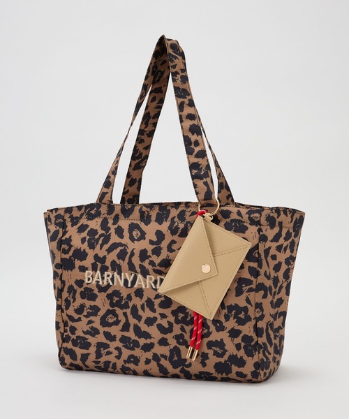 BARNYARDSTORM(バンヤードストーム)の「BARNYARDSTORM / BY刺繍トートSサイズ【WEB限定】(トートバッグ・レディース・ダークブラウン/チャコール/ゼブラ・FREE)」の15枚目の写真