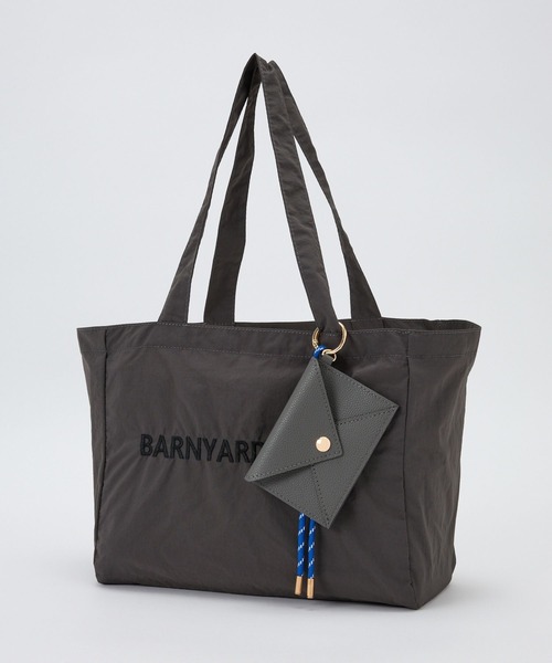 BARNYARDSTORM(バンヤードストーム)の「BARNYARDSTORM / BY刺繍トートSサイズ【WEB限定】(トートバッグ・レディース・ダークブラウン/チャコール/ゼブラ・FREE)」の16枚目の写真