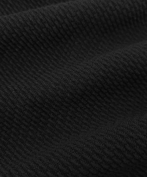 TeddyShop(テディショップ)の「レディース水着 半袖クロップドパール調ボタン配色ビスチェビキニ+タックスカート 3点セット(水着・レディース・ブラック・L/M/S)」の4枚目の写真