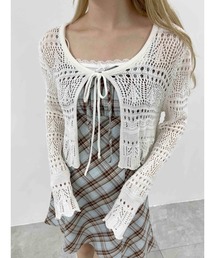 PHILLY | 【PHILLY】クロシェニットカーディガン(カーディガン/ボレロ)