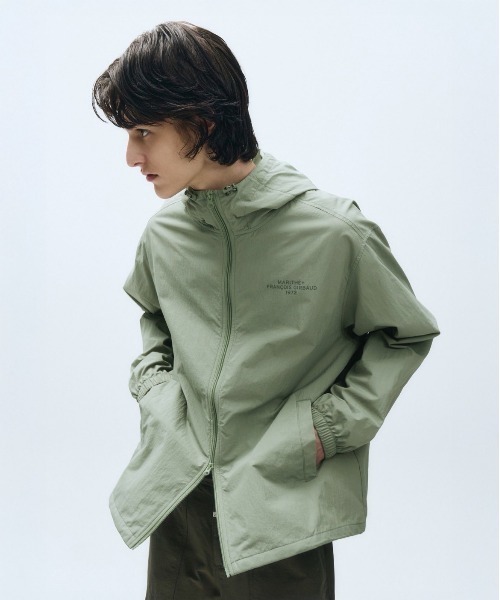 MARITHE + FRANCOIS GIRBAUD(マリテフランソワジルボー)の「HOODIE WIND BREAKER(ブルゾン・レディース・グレー系その他/ネイビー・MEDIUM/LARGE/SMALL/X-LARGE)」の3枚目の写真