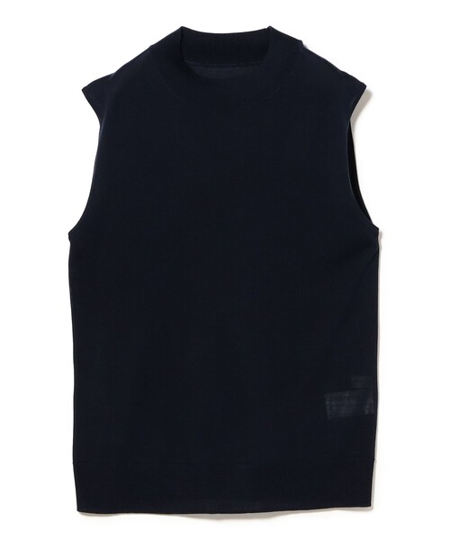 Demi-Luxe BEAMS（デミルクス ビームス）の「【2/5再値下げ】シルク ノースリーブ トップス（ニット/セーター・レディース・ネイビー/ラベンダー・ONE SIZE）」の18枚目の写真