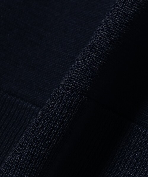 Demi-Luxe BEAMS（デミルクス ビームス）の「【2/5再値下げ】シルク ノースリーブ トップス（ニット/セーター・レディース・ネイビー/ラベンダー・ONE SIZE）」の20枚目の写真
