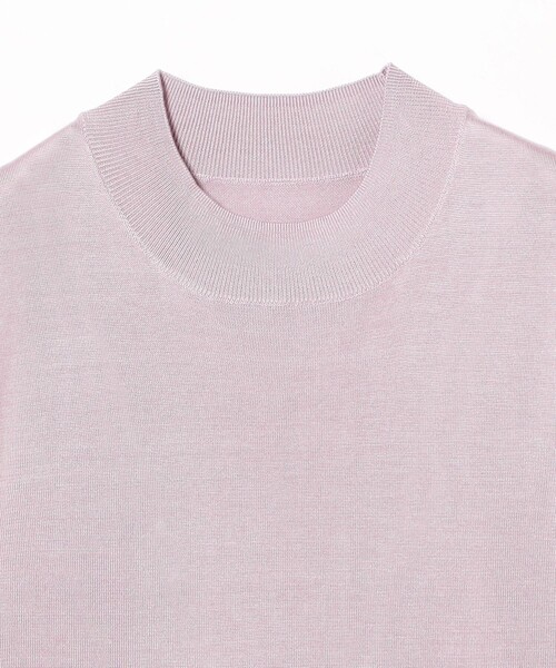 Demi-Luxe BEAMS（デミルクス ビームス）の「【2/5再値下げ】シルク ノースリーブ トップス（ニット/セーター・レディース・ネイビー/ラベンダー・ONE SIZE）」の22枚目の写真
