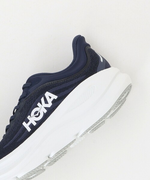 HOKA(ホカ)の「<HOKA>ボンダイ 9 スニーカー(スニーカー・メンズ・ブラック/ネイビー・11/7/9/8/10)」の4枚目の写真