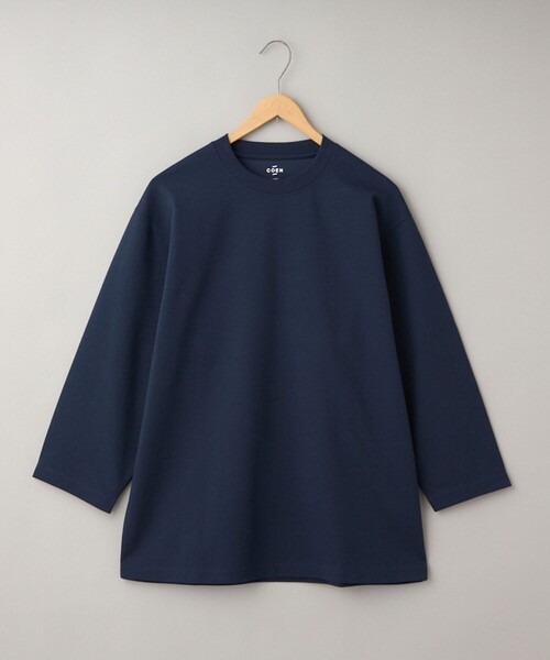 coen(コーエン)の「クリーンプラス7分袖Tシャツ【抗菌防臭・防汚(食品汚れ)・UVカット】(Tシャツ/カットソー・メンズ・ブラック/ホワイト/ベージュ/ネイビー・L/XL/S/M)」の18枚目の写真