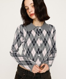 新品未使用‼️SLYチェックトップス SLY tシャツ BLUSH MULTI CHECK TOPS ブラッシュ マルチチェック