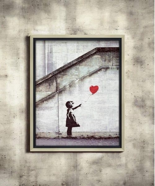 バンクシー BANKSY ポスター バルーン オリジナル　限定 COA 付き バンクシー BANKSY ポスター バルーン オリジナル 限定 COA 付き