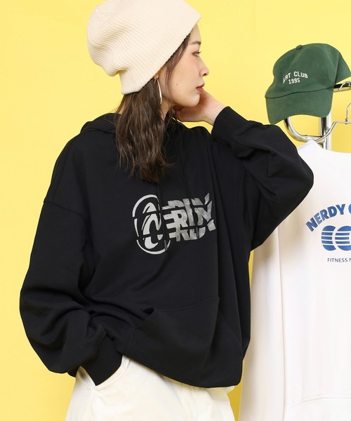 セール】ピンホイールロゴフーディ（パーカー）｜NERDY（ノルディ）の