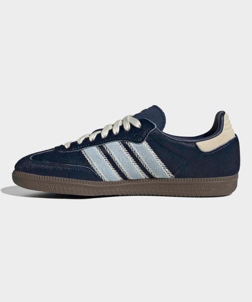 adidas（アディダス）の「サンバ OG シューズ / Samba OG Shoes / アディダスオリジナルス adidas Originals（スニーカー・レディース・ブルー/ベージュ・24.5cm/23.5cm/22.5cm/24.0cm/23.0cm/22.0cm/29.0cm/26.0cm/25.0cm/28.5cm/27.5cm/28.0cm/27.0cm/30.0cm/29.5cm/26.5cm/25.5cm）」の14枚目の写真