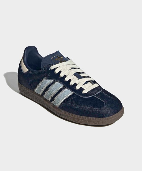 adidas（アディダス）の「サンバ OG シューズ / Samba OG Shoes / アディダスオリジナルス adidas Originals（スニーカー・レディース・ブルー/ベージュ・24.5cm/23.5cm/22.5cm/24.0cm/23.0cm/22.0cm/29.0cm/26.0cm/25.0cm/28.5cm/27.5cm/28.0cm/27.0cm/30.0cm/29.5cm/26.5cm/25.5cm）」の12枚目の写真
