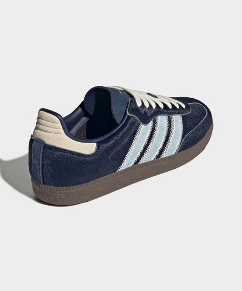 adidas（アディダス）の「サンバ OG シューズ / Samba OG Shoes / アディダスオリジナルス adidas Originals（スニーカー・レディース・ブルー/ベージュ・24.5cm/23.5cm/22.5cm/24.0cm/23.0cm/22.0cm/29.0cm/26.0cm/25.0cm/28.5cm/27.5cm/28.0cm/27.0cm/30.0cm/29.5cm/26.5cm/25.5cm）」の13枚目の写真