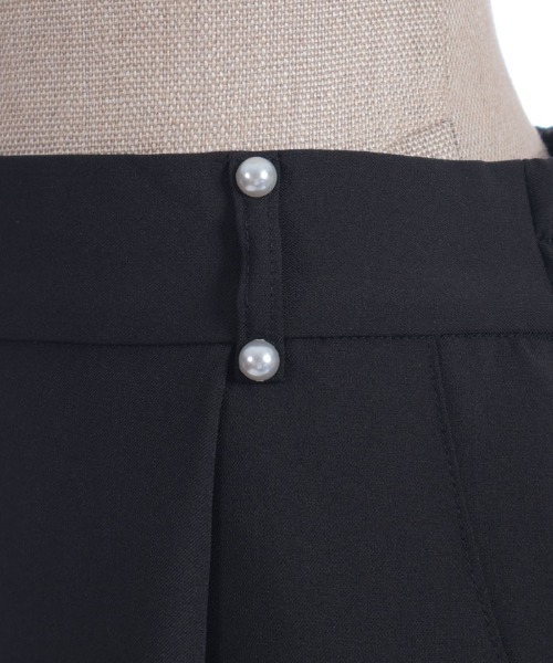 axes femme(アクシーズファム)の「オーナメント柄切替ワイドパンツ(その他パンツ・レディース・ブラック/ミント/キャメル・FREE)」の18枚目の写真
