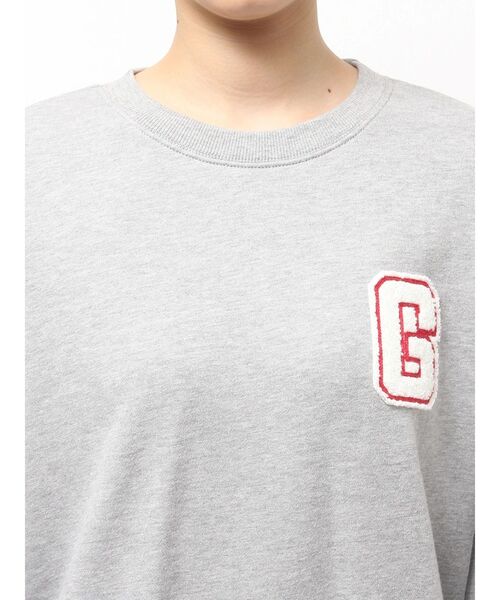 GYDA（ジェイダ）の「palm tree Gydies Lovingサガラスウェットトップス（スウェット・レディース・オフホワイト/グレー/ブルー/ブラック・FREE）」の8枚目の写真