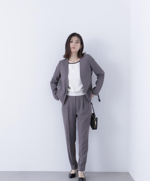 NATURAL BEAUTY BASIC ノーカラーパンツスーツ セットアップS 2025年最新】natural beauty basic スーツの人気アイテム - メルカリ
