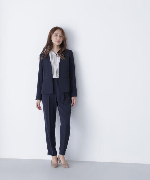 ◇ストレッチツイルセットアップシリーズ テーパードパンツ