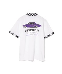 DEVEREUX GOLF（デヴァローゴルフ）の「con Checker Ribポロ（ポロシャツ）」