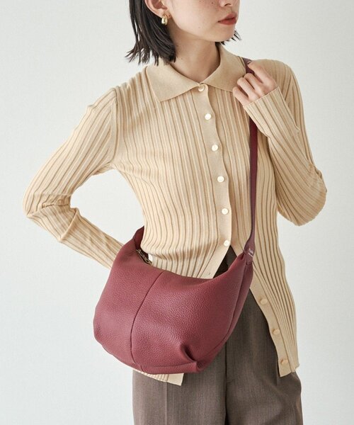 gemeil russet レザー ワンハンドルバッグ russet 《gemeil》レザーワンハンドルバッグ(CE-1014-SNS