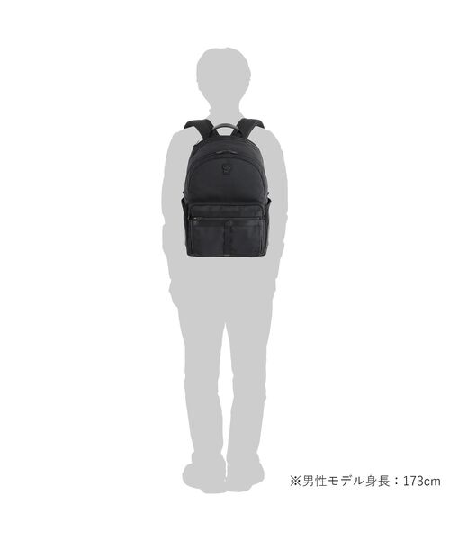 POTR(ピーオーティーアール)の「スコープ ソーシャルパック(バックパック/リュック・メンズ・ブラック・FREE)」の11枚目の写真