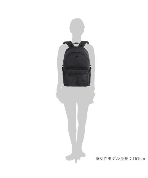 POTR(ピーオーティーアール)の「スコープ ソーシャルパック(バックパック/リュック・メンズ・ブラック・FREE)」の12枚目の写真