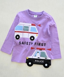 CHEEK ROOM（チークルーム）の「CHEEK ROOM/チークルーム 働く車　ロングＴシャツ（Tシャツ/カットソー）」