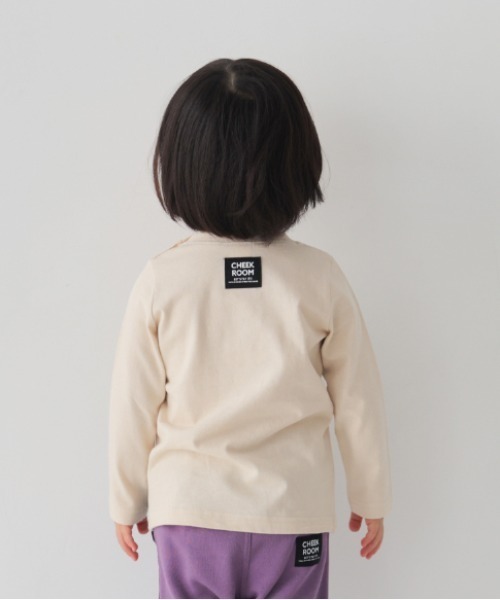 CHEEK ROOM（チークルーム）の「CHEEK ROOM/チークルーム 働く車　ロングＴシャツ（Tシャツ/カットソー・キッズ・アイボリー/イエロー/ラベンダー・80ｃｍ/90cm/100cm/110cm/120cm/130cm）」の12枚目の写真