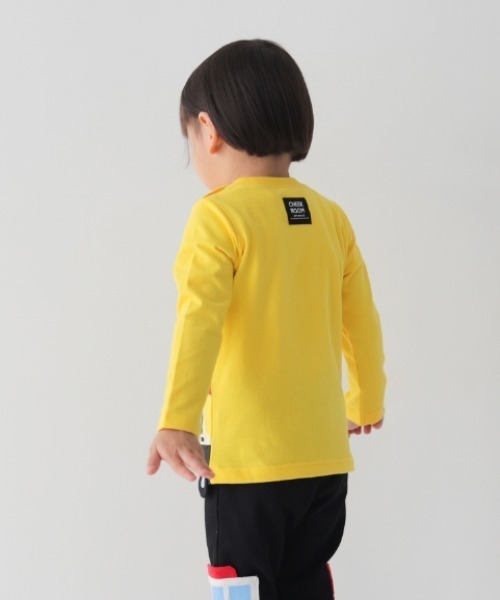 CHEEK ROOM（チークルーム）の「CHEEK ROOM/チークルーム 働く車　ロングＴシャツ（Tシャツ/カットソー・キッズ・アイボリー/イエロー/ラベンダー・80ｃｍ/90cm/100cm/110cm/120cm/130cm）」の17枚目の写真