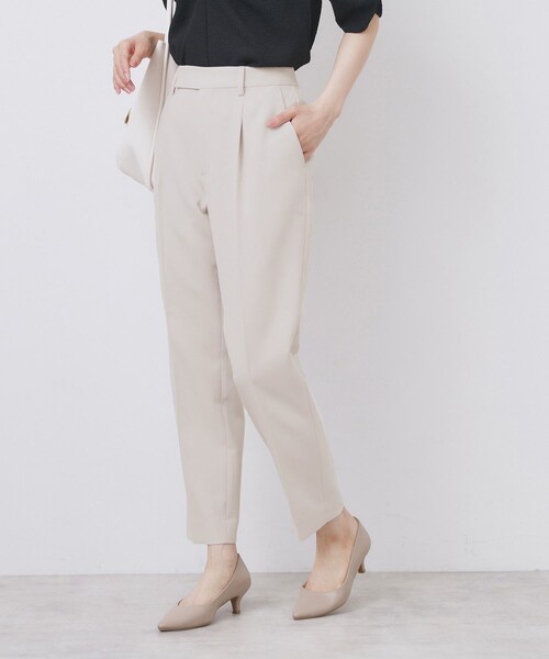 セール】《XS-LLサイズ》ストレッチテーパードパンツ/セットアップ対応