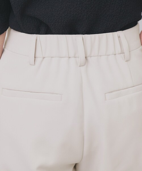 index（インデックス）の「ストレッチテーパードパンツ/セットアップ対応【洗濯機洗い可/イージーアイロン/防シワ】（その他パンツ・レディース・ナチュラル/ブラウン系その他/ブラック/ネイビー系5・34/36/38/40/42）」の7枚目の写真
