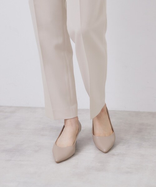 index（インデックス）の「ストレッチテーパードパンツ/セットアップ対応【洗濯機洗い可/イージーアイロン/防シワ】（その他パンツ・レディース・ナチュラル/ブラウン系その他/ブラック/ネイビー系5・34/36/38/40/42）」の5枚目の写真