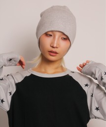 Butter Goods Star ニット　ビーニー　星柄　レッド　赤　黒 Butter Goods Star ニット ビーニー 星柄 レッド 赤 黒 - メルカリ