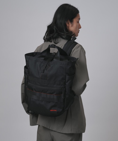 完売　定価15400円　新品　BRIEFING WORKOUT ロゴ　ブラックM 追加》【BRIEFING / ブリーフィング】別注 GYM PACK（バック