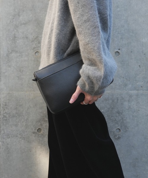 Lui's（ルイス）の「マルチWAYスプリットレザーショルダーバッグ/本革（ショルダーバッグ・メンズ・ブラック・FREE）」の16枚目の写真