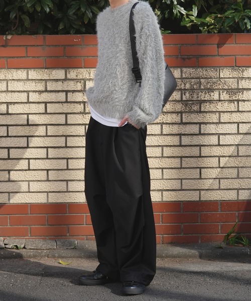 Lui's（ルイス）の「マルチWAYスプリットレザーショルダーバッグ/本革（ショルダーバッグ・メンズ・ブラック・FREE）」の22枚目の写真