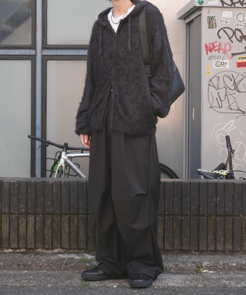 Lui's（ルイス）の「マルチWAYスプリットレザーショルダーバッグ/本革（ショルダーバッグ・メンズ・ブラック・FREE）」の18枚目の写真