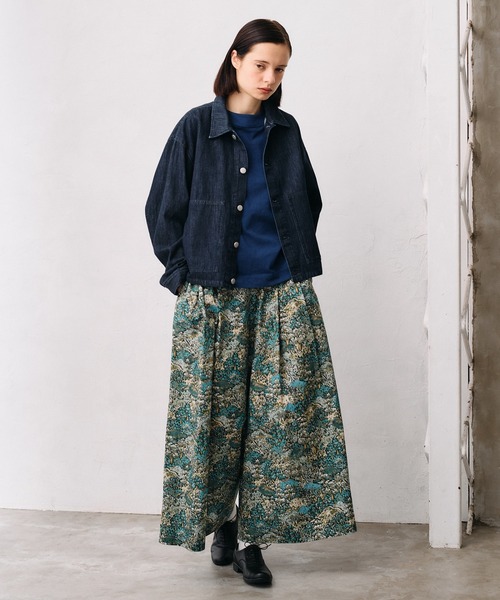 LA MARINE FRANCAISE（マリン フランセーズ）の「布帛コンビフレンチプルオーバー（Tシャツ/カットソー・レディース・ダークブルー/ブラック/ベージュ・FREE）」の8枚目の写真