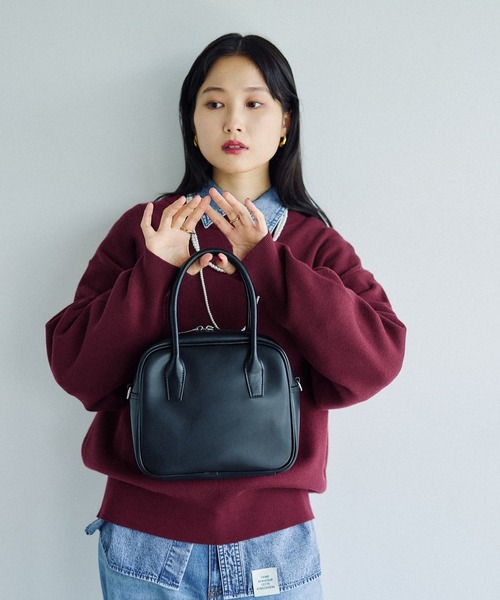 ゴエもん　スクエアバッグ（縦長版） 楽天市場】ギエモン（カラーマルチカラー）（バッグ・小物