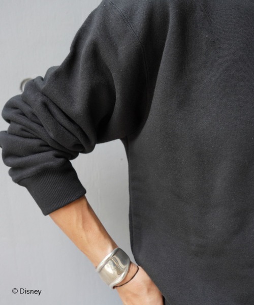 GOOD ROCK SPEED（グッドロックスピード）の「GOOD ROCK SPEED (グッドロックスピード) 別注/ミッキー/フロッキー/スウェット/UNISEX（Tシャツ/カットソー・レディース・ブラック/ホワイト・S/M/L/XL）」の14枚目の写真