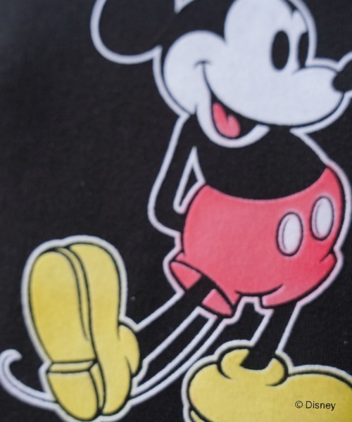 GOOD ROCK SPEED（グッドロックスピード）の「GOOD ROCK SPEED (グッドロックスピード) 別注/ミッキー/フロッキー/スウェット/UNISEX（Tシャツ/カットソー・レディース・ブラック/ホワイト・S/M/L/XL）」の15枚目の写真