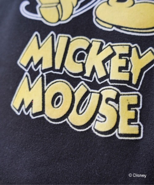 GOOD ROCK SPEED（グッドロックスピード）の「GOOD ROCK SPEED (グッドロックスピード) 別注/ミッキー/フロッキー/スウェット/UNISEX（Tシャツ/カットソー・レディース・ブラック/ホワイト・S/M/L/XL）」の16枚目の写真
