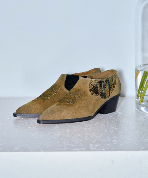 TanC tokyo カウボーイストラップシューズ　roku6 完売品 TanC tokyo カウボーイストラップシューズ roku6 完売品 - メルカリ