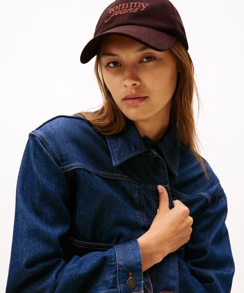 tommy jeans（トミー ジーンズ）の「スクリプトキャップ（キャップ・レディース・ネイビー/ブラウン系その他・FREE）」の8枚目の写真