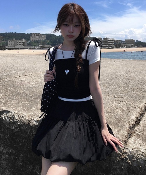 anyonemore(エニワンモア)の「ドット柄シンプルエコバッグ(トートバッグ・レディース・アイボリー/ブラック・FREE)」の6枚目の写真