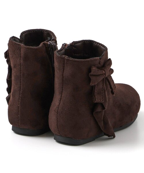 apres les cours(アプレレクール)の「フリルリボンブーツ(ブーツ・キッズ・ブラウン/グレー・14/15 /16/17/18/19)」の14枚目の写真