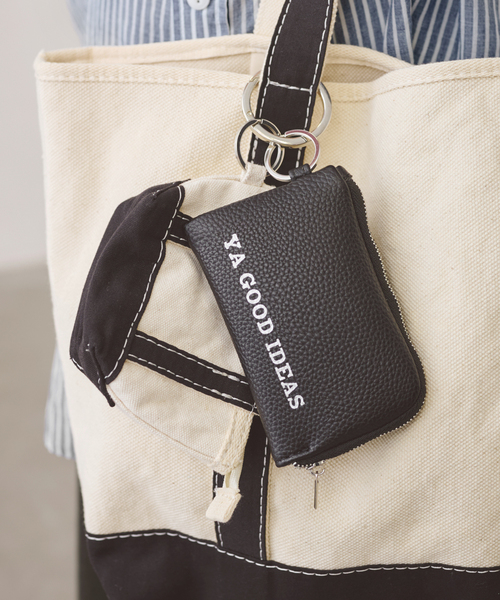 FRAMeWORK(フレームワーク)の「≪追加≫YA GOOD IDEAS BIG&MINI TOTE M 2(トートバッグ・レディース・ブラック/ブラウン/ボルドー・FREE)」の11枚目の写真