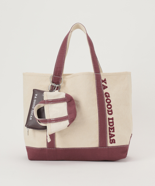 YA GOOD IDEAS BIG&MINI TOTE M トートバッグ ≪追加≫YA GOOD IDEAS BIG＆MINI TOTE M 2（トートバッグ