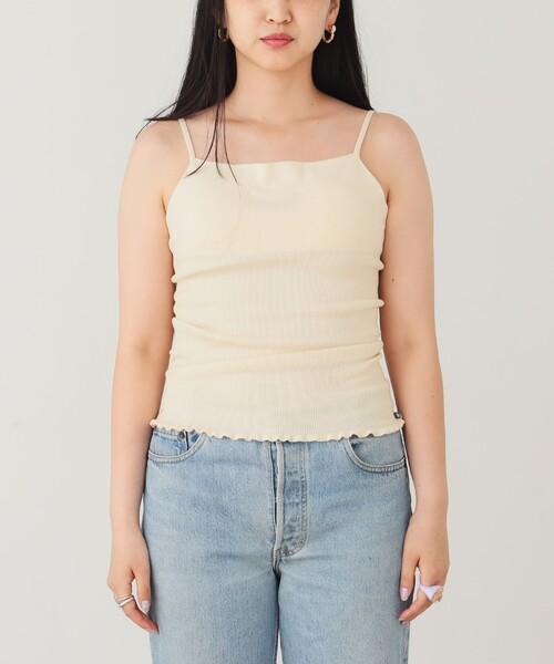 BEAMS COUTURE(ビームスクチュール)の「コットン ニット キャミ(キャミソール・レディース・ブラウン系その他3/ブラック/ホワイト系その他5・ONE SIZE)」の21枚目の写真