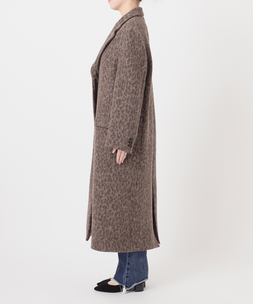 journal standard L'essage（ジャーナルスタンダードレサージュ）の「BALLI レオパードチェスターコート（チェスターコート・レディース・ブラウン・FREE）」の10枚目の写真
